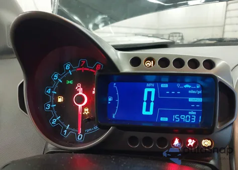 2016 Chevrolet Sonic Lt Auto from USA, damaged, VIN 1G1JC6SH9G4124572